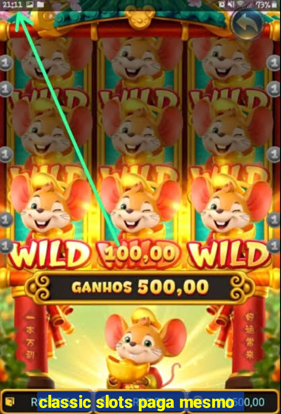 classic slots paga mesmo